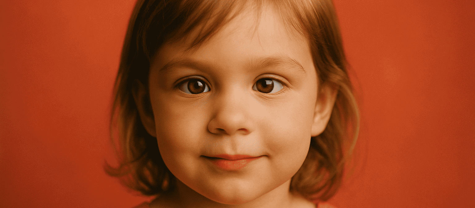 Illustration de deux yeux représentant le strabisme à Excellence Clinique Alger